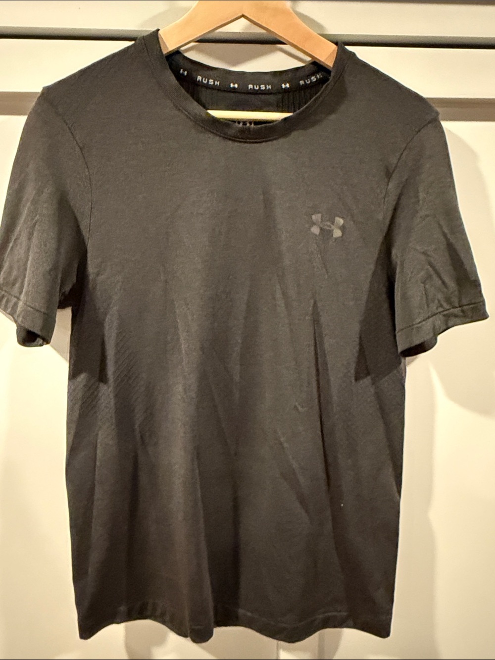 Under Armour Black Rush Short-Sleeve Performance Tee